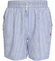 Tommy Hilfiger Swim Shorts - Ithaca White Sweet Blue Stripe