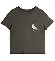 Mini Rodini T-shirt - Seagull - Dark Green