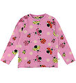 Småfolk Bluse - Pink Lavender m. Marienkäfer
