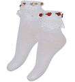 Konges Sløjd Socken - Lace - 2er-Pack - Optik White