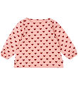 Konges Sløjd Blússa - Drey Slit - Amour Rouge M. Hjörtu