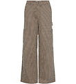 Sofie Schnoor Jeans - Gitte - Chocolate Brown m. Streifen