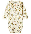 Lil' Atelier Bodysuit L/æ - Rib - NbfGavo - Turtledove/Lemon
