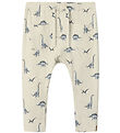 Lil' Atelier Trousers - NbmGeo - Turtledove/Dino