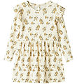 Lil' Atelier Dress - Rib - NmfGavo - Turtledove/Lemon