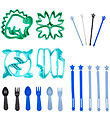 Lunch Punch Lunchbox Zubehör - Cutter & Bento Fun - 19 Teile - W