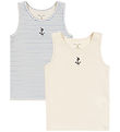 Konges Sløjd Undershirt - 2-Pack - Stripe Provence Mix