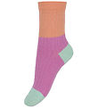 Melton Socks - Block Colour - Rosebud