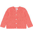 Hust and Claire Cardigan - Prjónað - Markmið - Wild Coral
