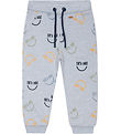 Hust and Claire Sweatpants - Gary - Pearl Grey Melange