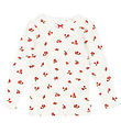 Konges Sløjd Blouse - Rib - Minnie - Rose Red w. Pointelle