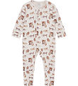 Hust and Claire Nightsuit - Bamboo - Mule - White Sand