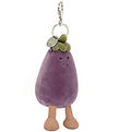 Jellycat Lyklakippa - 17x5 cm - Vivacious Aubergine