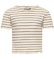 Kids Only T-shirt - Cropped - KogAnits - Antique White/Night Sky