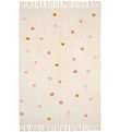 Little Dutch Rug - 120x170 cm - Beige w. Pink Dots