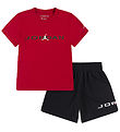 Jordan Shorts Set - Shorts/T-shirt - Black/Red