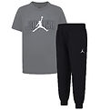 Jordan Set - Hosen/T-Shirt - Schwarz/Grau