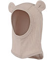 MarMar Balaclava - Rib - Modal - Single Layer - Cream Taupe w. E