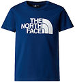 The North Face T-Shirt - Easy - Kombi Blue m. Logo