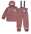 Viking Rainwear w. Suspenders - Jolly - Antique rose