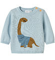 Name It Bluse - Strick - NbmDamin - Celestial Blue