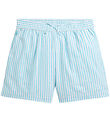 Polo Ralph Lauren Shorts - Linen - Light Blue/White Striped
