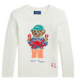 Polo Ralph Lauren Pusero - Neulottu - Valkoinen M. Pehmolelu