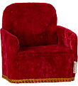 Maileg Miniature Foldable Chair - Mouse - Red