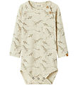 Lil' Atelier Bodysuit L/æ - Rib - Nbmgio - Turtledove