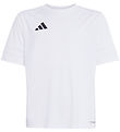 adidas Performance Stuttermabolur - SQUA25 JSY Y - Hvítt/Svart