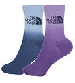 The North Face Socks - Rib - 2-Pack - Purple Mint/Peak Purple