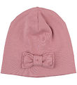 Mikk-Line Beanie - 2-layer - Lilac w. Bow