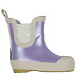 Mikk-Line Rubber Boots - Wellies Short Metallic - Tassels