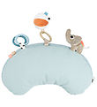 Done by Deer Cushion w. Activity Toy - Playground - Blue
