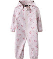 Name It Softshell Suit w. Fleece - NbfAlfa08 - Mauve Chalk w. Bl