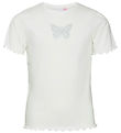 Vero Moda Girl Stuttermabolur - VmLilo - Snow White/Þverslaufa