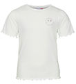 Vero Moda Girl Stuttermabolur - VmLilo - Snow White/Smiley
