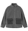Name It Fleecejacke - NkmMonico - Teddy - Spottdrossel