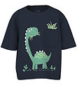 Name It Stuttermabolur - NmmVilian - Dökkblátt Blazer/Dino Gras
