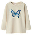 Name It T-shirt - NmfDemmi - Peyote Melange w. Print