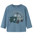 Namer It T-shirt - NmmDusty - Spring Lake w. Print