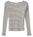 Sofie Schnoor Genser - Rib - Somasy - Black Striped