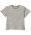Sofie Schnoor Stuttermabolur - Lakesb - Black Striped