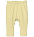 Name It Leggings - NbfVuvivian - Pastel Yellow