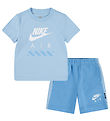 Nike Shorts Set - T-shirt/Shorts - University Blue