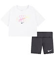 Nike Shorts Set - T-shirt/Shorts - Dark Smoke Grey