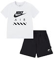Nike Shorts Set - T-shirt/Shorts - Black/White