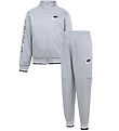 Nike Träningsset - Cardigan/Byxor - Light Rök Grey Heather