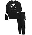 Nike Sweat Set - Sweatshirt/Sweatpants - Black