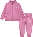 Nike Träningsset - Cardigan/Byxor - Magi Flamingo